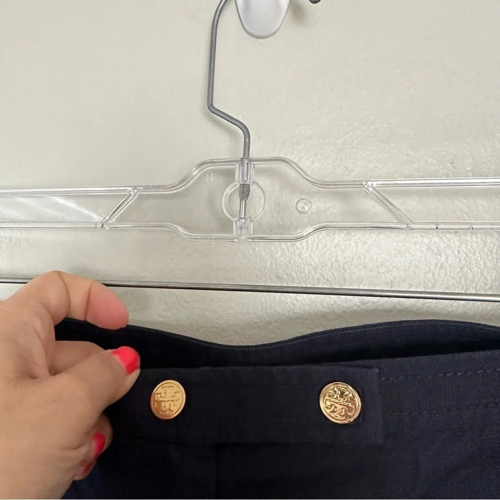 Tory Burch Navy Blue Pants